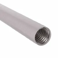 This CALBRITE S-TFC series liquid-tight metallic conduit provides a sealed pathway for electrical wiring in environments exposed to moisture, corrosion, or physical damage. The 1-inch trade size, gray conduit is 25 feet in nominal length and offers corrosion resistance for demanding applications