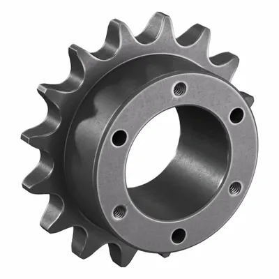 TRITAN Sprocket: For 60 Chain, 16 Teeth, 3.844 in Pitch Dia, 4.22 in Outside Dia - Size 60 Bushed-Bore Roller Chain Sprockets