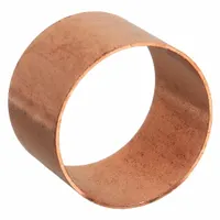Wrot copper sweat coupling for drain, waste and vent (DWV) systems. Cup x FTG ends with dimple center stop ensure proper insertion depth for soldered joints. Connects two lengths of 2 in copper tube in residential and commercial plumbing