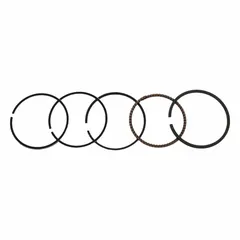 Genuine HONDA piston ring set for engine model EU1000IK1A. Designed to seal the combustion chamber, maintain compression, and control oil consumption in compatible small engines. Includes rings for precise fit.