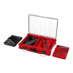 This 30-piece set includes SAE and Metric 12-point combination wrenches with a chrome finish and 15° offset head. The offset design provides clearance over obstructions. Suitable for tightening and loosening fasteners in maintenance, repair, and assembly tasks. Packaged in a molded case.