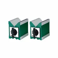 INSIZE V-Block Set: Magnetic V-Block, Individual V-Block, 3 1/8 in x 2 13/16 in x 3 11/16 in (MPN 6801-1)