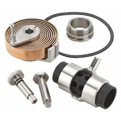 Valve repair kit for mixing valves, compatible with model TM-1520B-LF-DT. Includes O-ring. Temperature range 65°F to 200°F. Used for servicing and restoring temperature regulation in commercial plumbing systems.