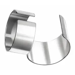 This heat shrink attachment is designed for use with Master Appliance models 10008, 10009, and 10012. It enables the application of heat shrink tubing onto wires and cables in electrical and industrial settings.
