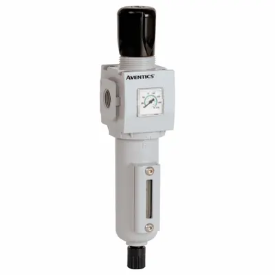 NUMATICS Filter Regulator: 651 Series, 1/8 in NPTF, 5 micron, 145 psig Max Op Pressure - Numatics FRL Air Filter/Regulators