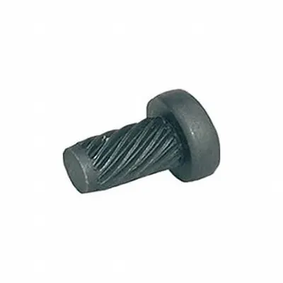 PCS Stop Pin: Spiral, Black Oxide, Steel, Grade 1038, 3/8 in Nominal Pin Dia - Stop Pins