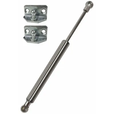 BANSBACH EASYLIFT Gas Spring: M8 Thread Size, 606 mm Ext Lg, 40 lbf Force - Gas Springs