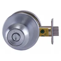 BEST Door Lockset: Privacy Knob Locksets, Chrome, Interchangeable Core (MPN 8K30L4AS3626)