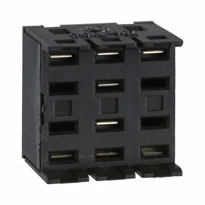 SCHNEIDER ELECTRIC Socket Adapter: 16 mm Panel Mounting Size - Mounting Adapters, Bases, Collars & Seals