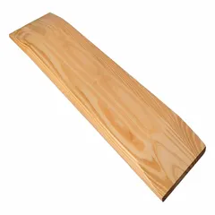 This wood transfer board from DMI measures 30 inches in length, 1 inch in width, and 8 inches in height. It is designed for moving patients with limited mobility in settings such as hospitals and long-term care facilities. The brown wood construction provides a stable surface for patient transfers.
