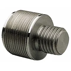 Threaded adapter for RC series cylinders. Supports attachments with 3-ton and 2.5-ton capacity. Used in industrial lifting, pressing, and maintenance tasks for secure load alignment.