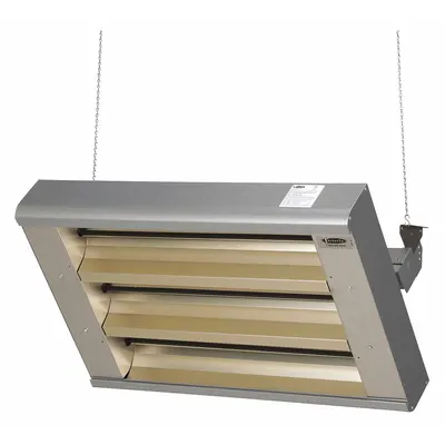 FOSTORIA 343-30-THA-208V 7500W 208V AC Quartz Lamp Infrared Heater - Indoor/Outdoor Suspended Infrared Radiant Electric Ceiling Heaters