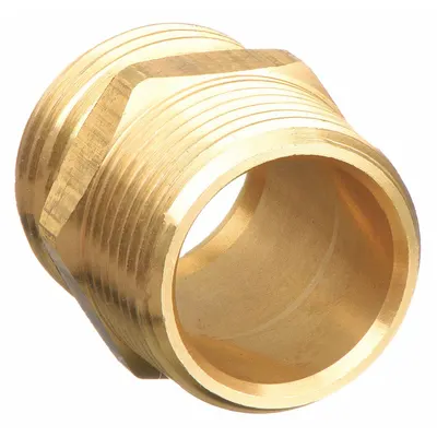 WESTWARD GHT-to-NPT Adapter, 3/4 in x 3/4 in, Male x Male, Rigid, 33 mm - GHT-to-NPT Adapters & Connectors