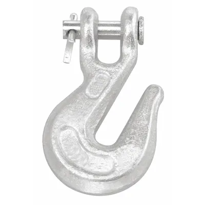 CAMPBELL Grab Hook: 2,600 lb Working Load Limit, 43 Hook Grade, Steel, 1/4 in Hook Opening Wd - Narrow-Opening Grab-Hooks