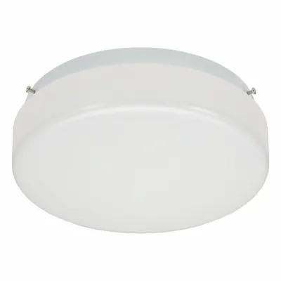 AFX INC. Flush Mount: 11 in Dia, White, 3 in Ht, 1,500 lm, 2700K/3000K/3500K/4000K/5000K - Cirrus Flush-Mount Lights
