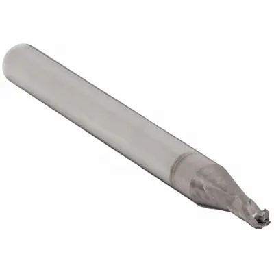 OEM Carbide Ball End Mill, TiCN Coated, 4 Flute, 7/64" Dia, 7/32" LOC, 1-1/2" OAL - General Purpose Carbide Ball End Mills