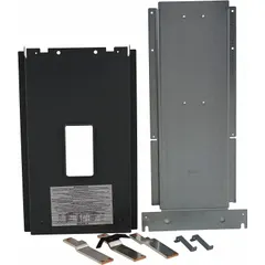 400 Amp main breaker kit for Square D NQ panelboards. Includes one cover. Compatible with LAL circuit breaker series. Provides overcurrent protection and main disconnect for power distribution in commercial and industrial electrical systems.