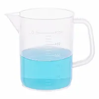 APPROVED VENDOR Beaker: Low Form with Handle, Molded Graduation, Polypropylene, Translucent, 500 mL (MPN 335706)