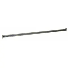 Steel mounting frame for tool balancers, designed for 72-inch-wide workbenches. Gray finish. Overall depth 4 inches, load capacity 75 lb. Provides a structural attachment point for overhead tool suspension in industrial workstations.