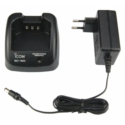 ICOM Single Unit Charger: Fits Icom, For F14/F3011/F3021/F3161/F4011/F4021/F4162 Series - ICOM-Compatible Chargers & Power Cords