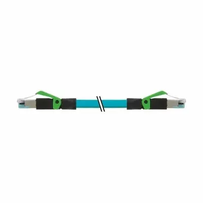 MURRELEKTRONIK Cordset: Cat5, RJ45 Male Straight x RJ45 Male Straight, 5 m Lg, TPE, Blue - RJ45 Connector to RJ45 Connector Cordsets