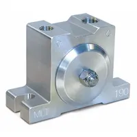 MILLENNIUM Pneumatic Vibrator: 270 lbf, 7,200 vpm, 1/4 in NPT, MLT, 68 dBA, Aluminum, Continuous (MPN MLT-190)