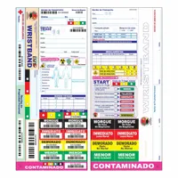 DISASTER MANAGEMENT SYSTEMS Wristband Triage Tags: 50 PK (MPN DMS-05420S)