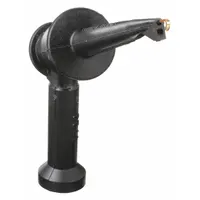 Hook Clip: 2 1/2 in Lg, Beryllium Copper, Glass Filled Nylon, 5 A Max Current, Black, Hook Clip (MPN 4723-0)