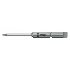 This WERA Power Torx Plus Bit features a T6 Torx-Plus head with Imperial sizing and a standard industry size of 6 IPx44. Constructed from S2 steel with a Halfmoon design, it is suited for driving Torx-Plus fasteners in high-torque applications such as industrial assembly and precision manufacturing.