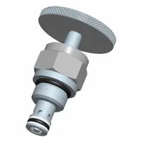 BUCHER HYDRAULICS Cartridge Valve: Screw-In, Screwdriver Adjustment, C08-20 Valve Cavity Size, NFCV (MPN NFCV-08-N-H-0)