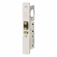 Lockset Cylinder: Hinged Door Lock, Galvanized, Steel, Gray, Locks (MPN SAF-ML)