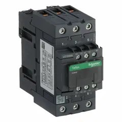 This SCHNEIDER non-reversing IEC contactor features 3 poles with 3 normally open (NO) contacts, rated for 40 A. The 200V AC coil enables switching of electrical loads in motor control and automation systems. Suitable for non-reversing motor starters, lighting, and power distribution applications.