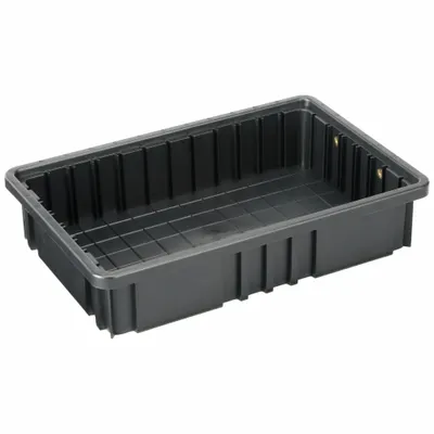 QUANTUM STORAGE SYSTEMS Divider Box: 0.23 cu ft, 16 1/2 in x 10 7/8 in x 3 1/2 in - Plastic ESD Static-Control Divider Boxes