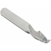 This carbide square end mill is designed for machining aluminum and other non-ferrous materials. With a 2-flute geometry and 3/8" diameter, it is suited for slotting, profiling, and finishing operations. The tool features a 1" length of cut and 2-1/2" overall length