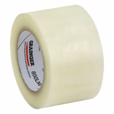 OEM Packaging Tape: 2.5 mil Tape Thick, 3 in x 110 yd, MD, 24 PK - Medium-Duty Hot Melt Tape