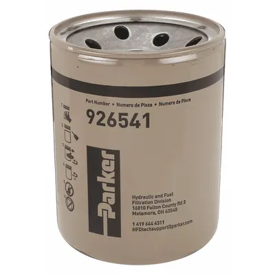 Parker Hydraulic Filter Element: 50 gpm Max. Flow, 150 psi Max. Pressure, Paper - Replacement Canisters for Return Line Hydraulic Filters