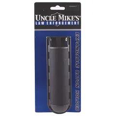 This duty equipment pouch is designed for carrying a baton. Constructed from black nylon, it measures 9 inches by 2 inches. Suitable for law enforcement, security, and military personnel requiring secure baton storage and quick access.