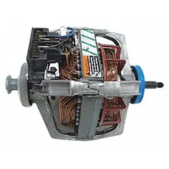 OEM replacement motor drive for Whirlpool washing machines and dryers. Controls motor speed and direction during wash and spin cycles. Suitable for use in residential laundry appliances.