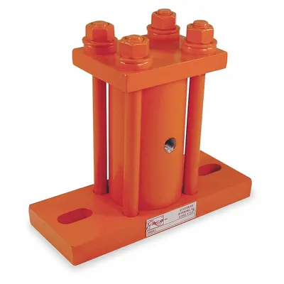 VIBCO Piston Vibrator: Bolt-On Mount, 1,500 vpm, 4,000 lb to 10,000 lb - High-Impact Piston Vibrators
