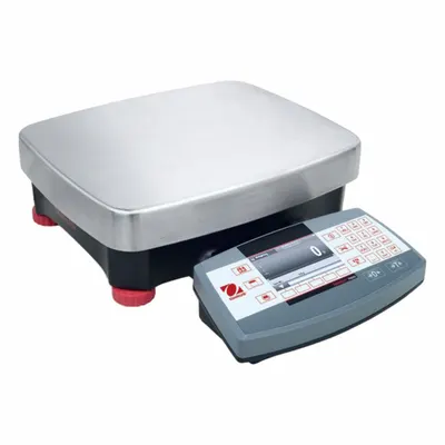 OHAUS R71MD60 AM Bench Scale with Column-Mounted Indicator, 150 lb Capacity - Bench Scales with Column-Mounted Indicator