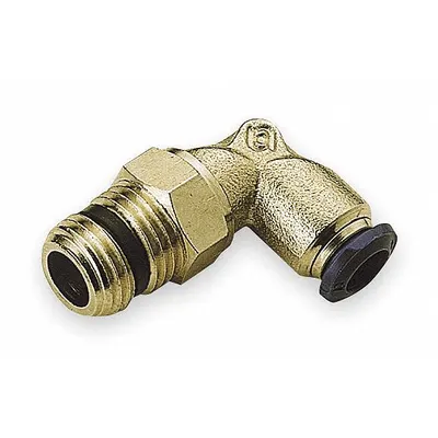 AIGNEP USA Nickel-Plated Brass Push-to-Connect Elbow - Nickel-Plated Brass Tube Fittings