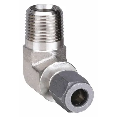 PARKER Ferulok Flareless Bite-Type Compression Fitting Elbow - Flareless Bite-Type Stainless Steel Compression Fittings