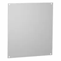 HAMMOND Enclosure Panel: Back Panel Panel, 12.75 in Overall Ht, 10.88 in Overall Wd, Steel, 14R1311