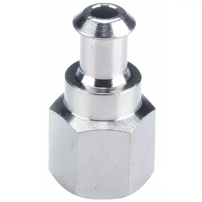 SMC ZPT2-B6 Internal Threaded Vacuum Pad Adapter, 6 mm Port, 250°C - Internal Threaded Vacuum Pad Adapters