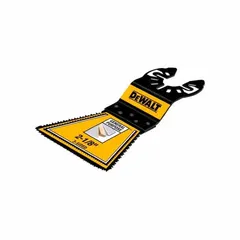 This 8-piece set includes semi-circular blades with a universal open-back OIS mount connection, designed for use with oscillating tools. Suitable for cutting, scraping, and sanding in confined spaces on materials such as wood, drywall, and plastics. Contains two DWA4211 blades.