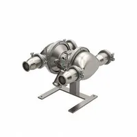 GRACO Double Diaphragm Pump: Stainless Steel, 3 in, Tri-Clamp, 130 gpm, 277 ft Max. Head, SS Valve (MPN SP3F.0006)
