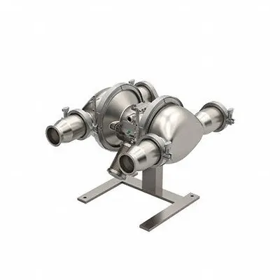 GRACO Double Diaphragm Pump: Stainless Steel, 3 in, Tri-Clamp, 130 gpm, 277 ft Max. Head - USP Class VI-Compliant Pharmaceutical-Grade AODD Pumps