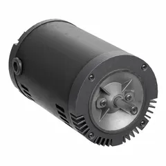Open drip proof (ODP) enclosure with C-face mount for direct coupling to pumps, fans, conveyors, and machine tools. Operates on 208-230/460V AC at 60 Hz, drawing 1.7 to 1.8/0.9 A full load current. Suitable for clean, dry environments requiring moderate protection from dripping liquids.