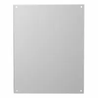 HAMMOND Enclosure Panel: Back Panel Panel, 39 in Overall Ht, 27 in Overall Wd, Galvanized Steel (MPN 18G3927)