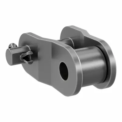 Dayton Offset Link: For Std Roller Chains, 41, Single Strand, 1/2 in Pitch, Steel - Offset Links for ANSI Standard Chains